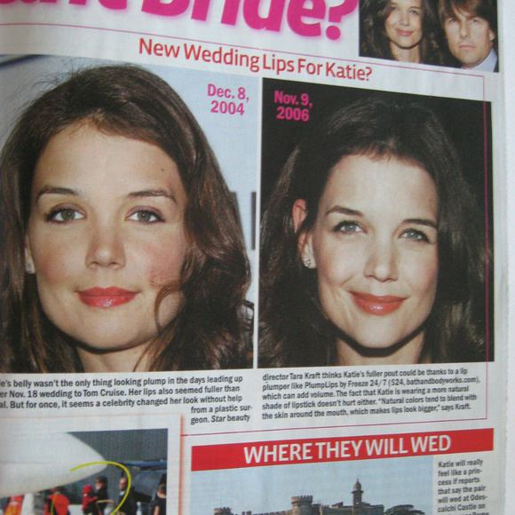 NOV 27, 2006 STAR MAG BRAD & ANGELINA TOM & KATE - Picture 4 of 7